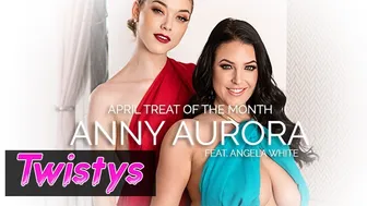 Skinny Blonde Anny Aurora Worships Angela Whites Big Natural Tits