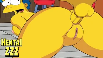 Moe Ruins Marge's Ass (The Simpsons)