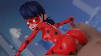 Lady Bug Slut Anal Riding