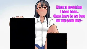 Nagatoro 'S Feet Humiliation (Censored, Quickshot, Breathplay)