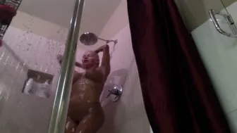 Nikita Takes A Hot Shower