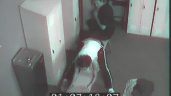 A Guy Fucking Hardcore With Her Injured Babe Caught On Camera