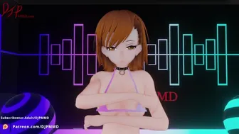 Sexy Nude Misaka Love Dive Blender Mmd 1520