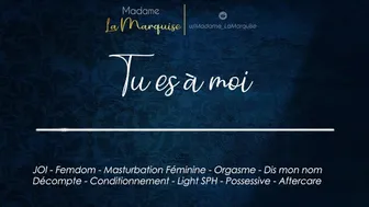 Tu Es À Moi [Audio Porn Joi Français]