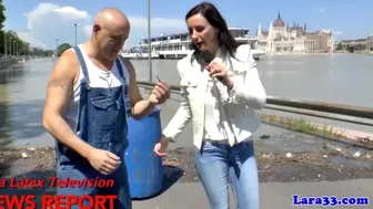 British News Lady Enjoys Hardcore Fuck After Interview