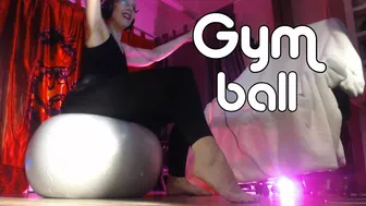 Mistresonline Is Sitting On A Gym Ball (Music Only)