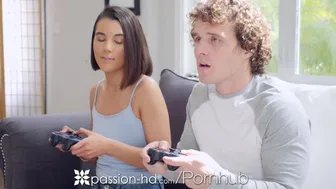 Step Sister Fucks Big Dick!Video Game Bonding