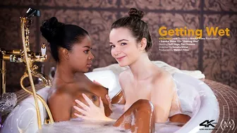 Watch This Cute Interracial Lesbian Couple Have Passionate Sex