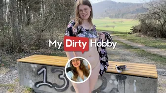 Mydirtyhobby - Gorgeous Babe Fucked Outdoors