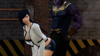 Thanos Having Hot Sex With Tifa Lockhart - Wopa