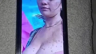 Selena Gomez Big Tits Took All My Cum