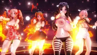 【Mmd】 Playing With Fire