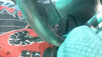 Car Dildo Orgasm