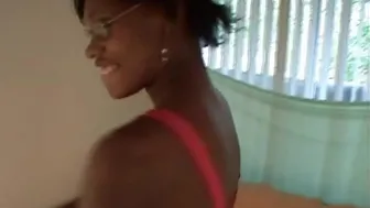 Hot Ebony Teen Fucked After Sucking On Cock