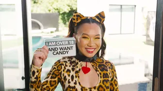 Asian Teen Get Big Dick Instead Of Candy