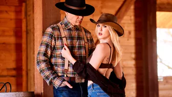 Aesthetic Blonde Model Jazlyn Ray Gets Nicely Screwed In The Cowgirl Pose