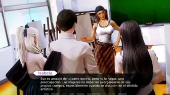 [Gameplay] Waifu Academy Parte X - Espiando A Mi Madrastra (Es)