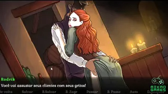 [Gameplay] Game Of Whores Ep 19 Serviço De Garçonete Safada