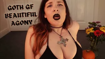 Masturbation - Goth Girl Beautiful Agony By Hannytv