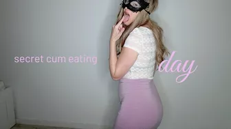 Secret Cum Eating Day