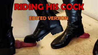 Riding Boots Cock Trample, Bootjob & Crush With Tamystarly - (Edited Version) - Heeljob, Cbt, Ballbusting, Femdom, Shoejob, Crush, Ball Stomping, Foot Fetish Domination, Footjob, Cock Board