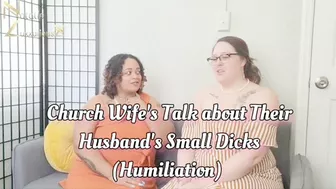 Church Wife's Confess Their Husband's Small Dicks And Watching Cuckold And Bull Porn 720