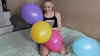 Naughty Teen Babe Ballon Fun! Wmv