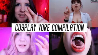 Cosplay Vore Best Sellers Compilation: Shrinking, Eating, Licking - World Of Vore By Hannytv