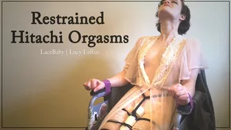 Restrained Hitachi Orgasms