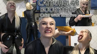 Cat Burglar Boobytrap Laxative Cake Boom Trashbin Diarrhea Pie Sploshing