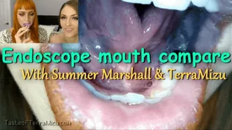 Endoscope Mouth Compare - Summer Marshall & Terramizu - Hd 720 Mp4