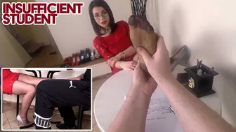 Insufficient Student (Footsie And Foot Domination) - Full Hd