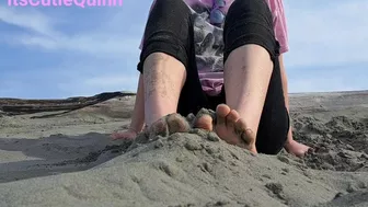 Playing In The Sand