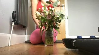 Sneeze Workout With Flowers