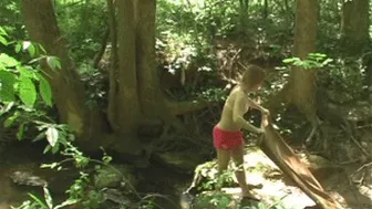 Hiker Fucks Carmen Hollywood When She Was Sunbathing On The Creek! (Wmv)