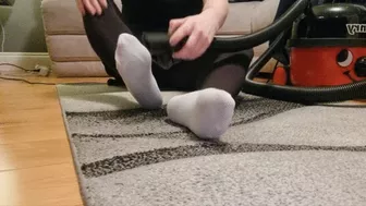 My Ankle Socks And Nylon Tights Got Vacuumed