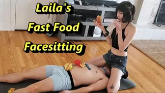 Laila's Fast Food Facesitting - 720