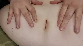 Fucking My Deep Ssbbw Belly Button With A Vibe