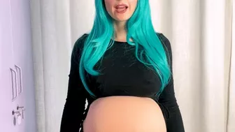 Preggo Bunny Bulma Cum Slut