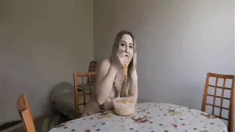 Belly Stuffing And Cum In Mouth Order B