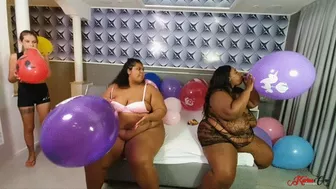 The Heavy Balloons - With Thammy Bbw - Clip 2 In Full Hd - Kc 2023