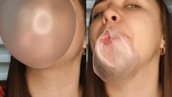 Inflating Bubbles From Chewing Sperm