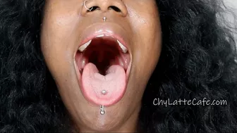 My First Bad Breath Vlog Ever! Higher Quality Tongue Wiggling Mouth Fetish Mouth Worship Big Mouth Hot Breath Asmr Black Woman Tongue Pierced Tongue Ring Tongue Stud Vlog 1080 Mp4