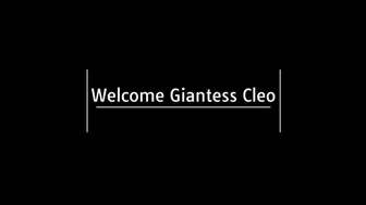 Welcome Giantess Cleo (1080P)