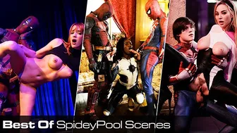 Best Of Spideypool Scenes - Keep Watching Until The End For The Hottest Threesome Ever