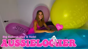 Big Balloon Play & Fuck