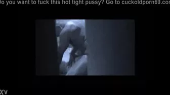 Black Dick Deep Inside White Pussy