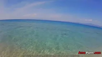 Underwater Pee And Naked Swim At Nudist Beach