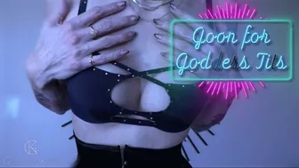 Goon For Goddess Tits - Uncensored Breast Worship Joi Mindfuck Cock Tease Stripping - 720P Mp4