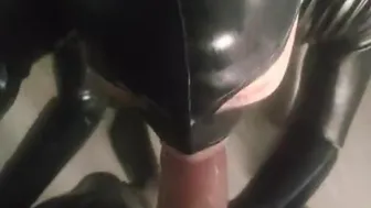 My Kinky Rubberdoll Sucks My Dick